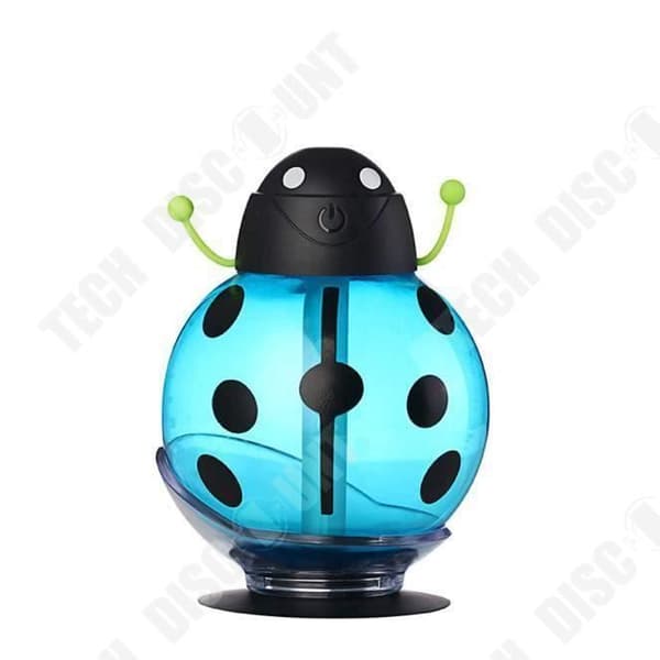 TD® Beatles Home Aroma LED luftfuktare Air Diffuser Purify Atomizer Blue Air Treatment