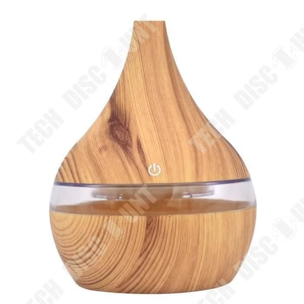 TD® Luftfuktare LED Air Aroma Essential Oil Ultrasonic Aromatherapy - Flerfärgad luftrenare behandling för
