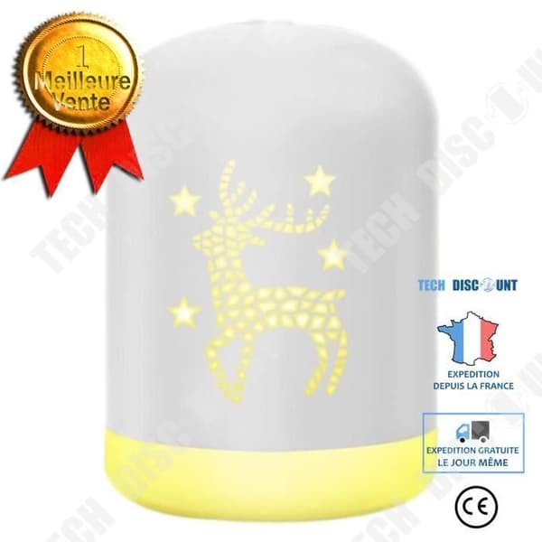 TD® Deer Mönster Luftfuktare Luftspruta Heminredning Eteriska oljor Julklapp Aromaterapi Luft