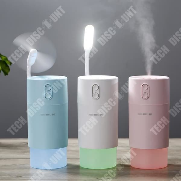 TD® Luftfuktare hem baby sovrum bil tyst diffusor mini portabel usb spray nattlampa led usb silikon