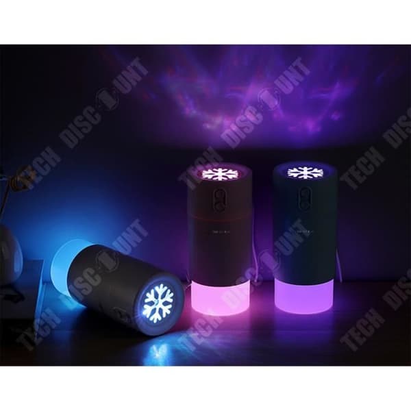 TD® Luftfuktare hem baby sovrum bil tyst diffusor mini portabel usb spray nattlampa led usb silikon