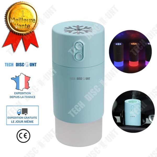 TD® Luftfuktare hem baby sovrum bil tyst diffusor mini portabel usb spray nattlampa led usb silikon