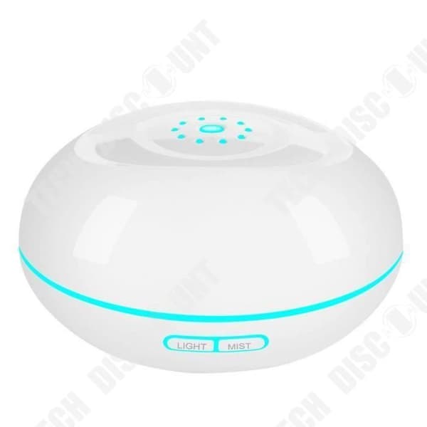 TD® 7 färger LED 550ml Ultraljudsdiffusor av trä Luftfuktare Atomizer Dekoration Inomhus utomhusrenare