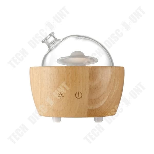 TD® Multifunktionell Aroma Diffuser Fuktgivande Spray Luftfuktare Träkorn Rökelsemaskin Mini Diffuser Hemdoft