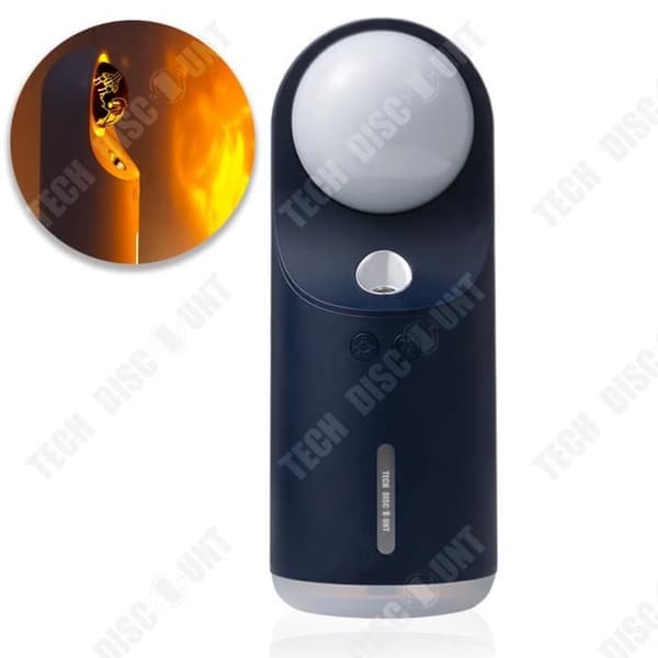 TD® Creative projektion luftfuktare bärbar fuktgivande instrument laddning atmosfär lampa skrivbord stum stor kapacitet atomizer