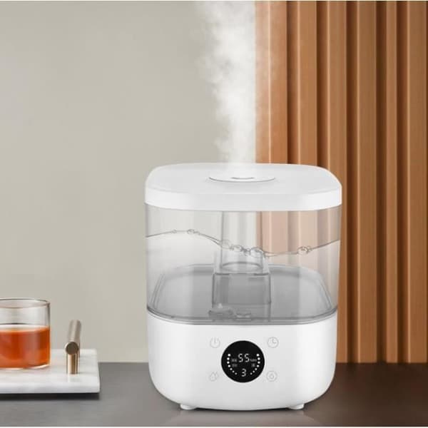 TD® luftfuktare - F600 5L Home Air Purifying Mist Maker - Quiet Air Mist Maker Purifier for Home