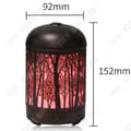 Miniatyrbild 4 av 4: TD® Golden Forest kaffearomaterapimaskin, tyst doftluftfuktare för sovrum, 100 ml