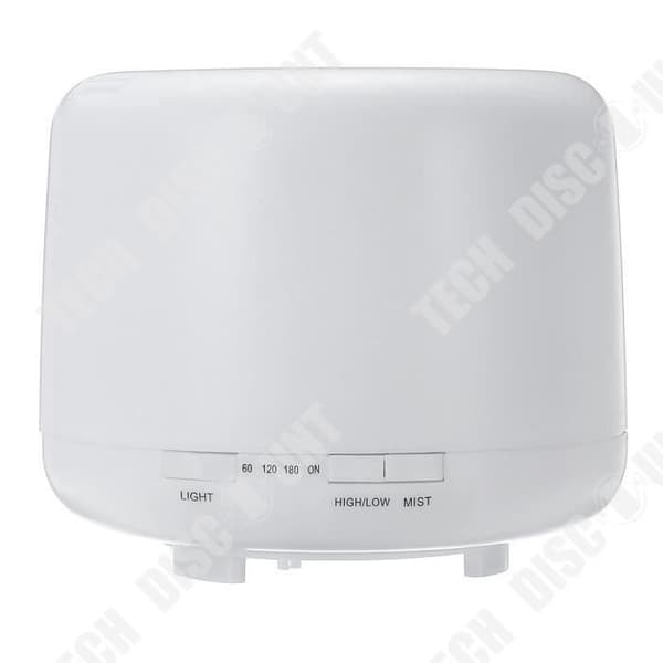 TD® Luftfuktare/ Aroma Diffuser, Dofter/ Färger Ultrasonic Diffuser LED-lampa 600 ml