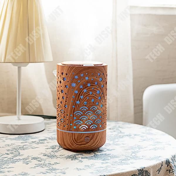 TD® Xingyue Aromaterapi Maskin Luftfuktare Mini 230ml Bil Aromaterapi Maskin Tyst Diffuser