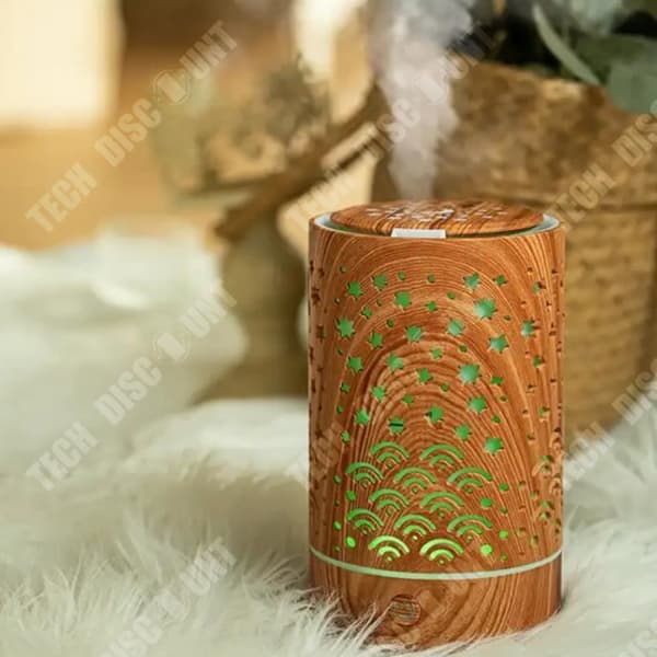 TD® Xingyue Aromaterapi Maskin Luftfuktare Mini 230ml Bil Aromaterapi Maskin Tyst Diffuser
