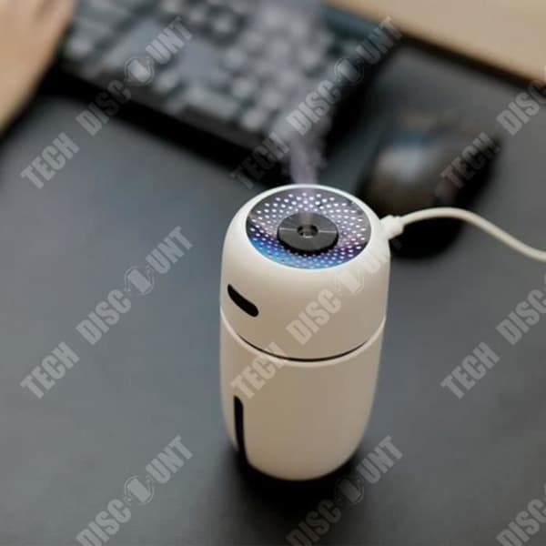 TD® Room hem luftrenare usb-plugg mini rund luftfuktare baby hem atomizer sovrum luftfuktare