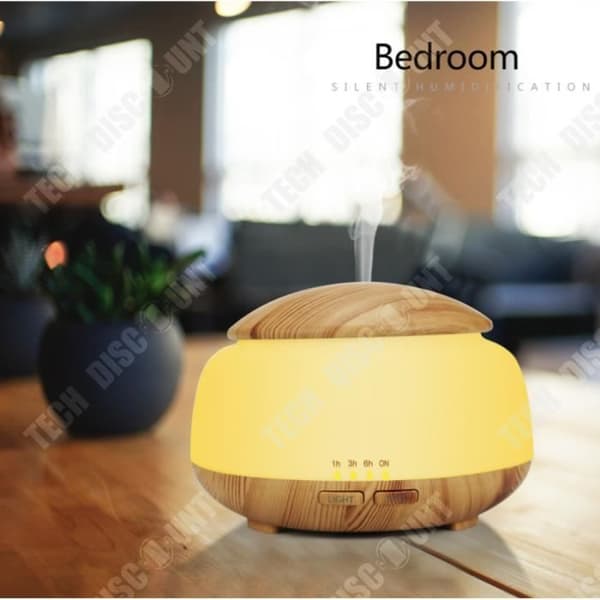 TD® Aromaterapi luftfuktare LED eterisk olja Diffuser - Luft Diffuser Purifier