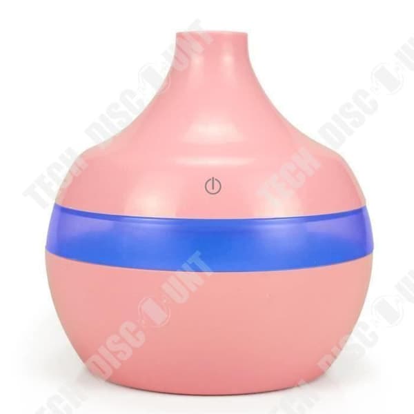 TD® Essential Oil Diffusers LED USB-anslutning Ultraljud Aromaterapi Luftrenare inomhus Zen Rumsdekoration