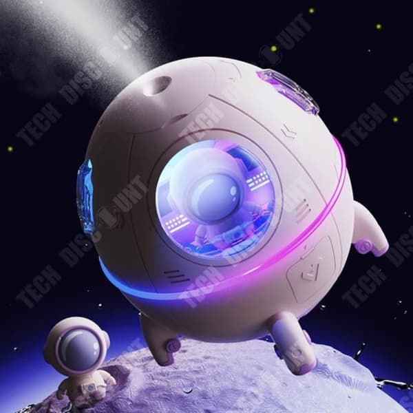 TD® Handy Humidifier Mini USB Air Spray Luftfuktare Space Capsule Fuktgivande luftfuktare