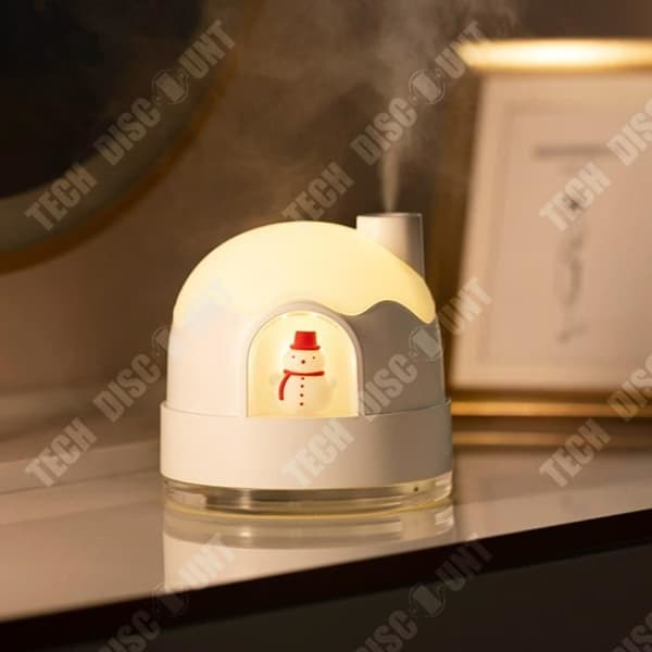 TD® Mute Night Light Luftfuktare Mini USB Luftfuktare Sovsal Hushållsluftfuktare