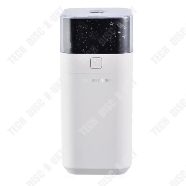TD® Billuftfuktare USB Projektionsluftfuktare Desktop Stor volym Mist Tyst Bärbar Luftfuktare