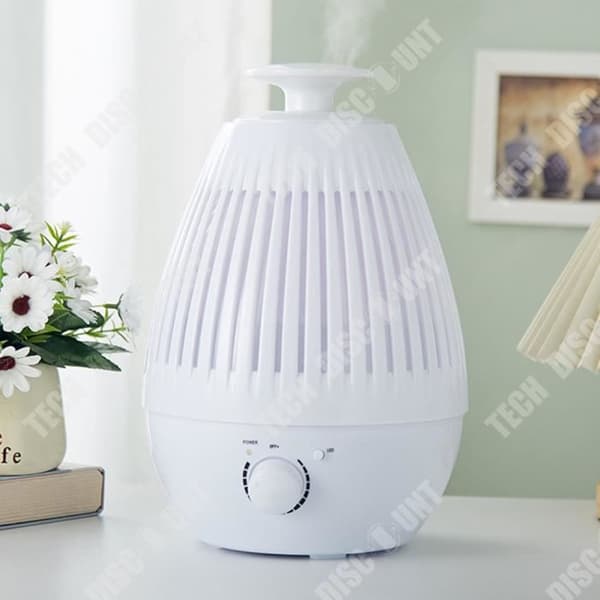 TD® ihålig lantern LED-luftfuktare Stor volym dimma hushållsdämpare med stor kapacitet ultraljudsförstoftande luftfuktare