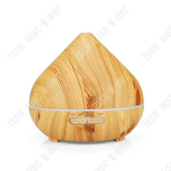 TD® Aroma Diffuser Air Purifier Can Fjärrkontroll Färgglad ultraljudsluftfuktare med stor kapacitet