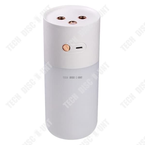 TD® Dubbla munstycke mute luftfuktare stor dimma luftfuktare liten cylindrisk aromaterapi usb luftfuktare