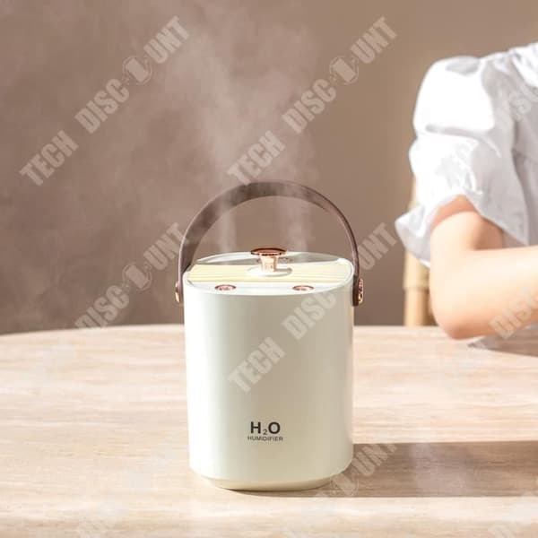 TD® USB-luftfuktare med dubbla sprayer med stor kapacitet hemmakontor smart atomizer mute liten förångare luftfuktare