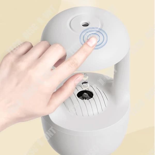 TD® Skrivbordshumidifier 500ML Monokromatisk atmosfärljus Intelligent avstängning Vattenåterföring