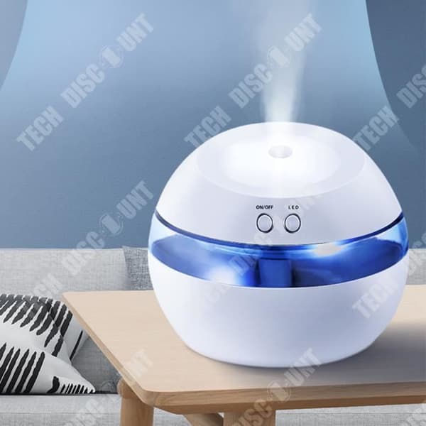 TD® Air Humidifier 300ML Ultrasonic Vaporization Kan användas som aromaterapi