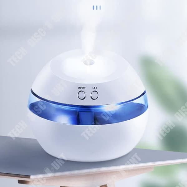 TD® Air Humidifier 300ML Ultrasonic Vaporization Kan användas som aromaterapi