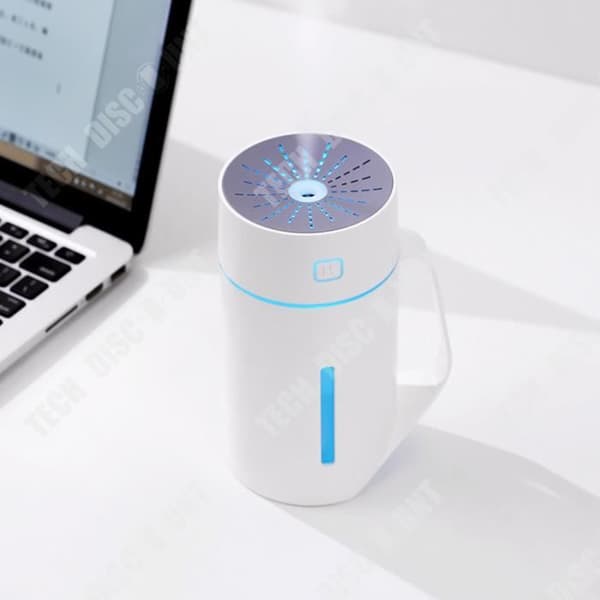TD® Creative vattenkopp usb luftfuktare hushåll stor kapacitet led lampa usb luftfuktare kontor bil aromterapi machi