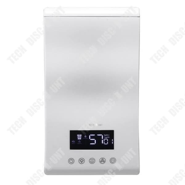 TD® Intelligent Digital Display med Mute Remote Control Desktop Square Luftfuktare Liten Stor Spraykapacitet