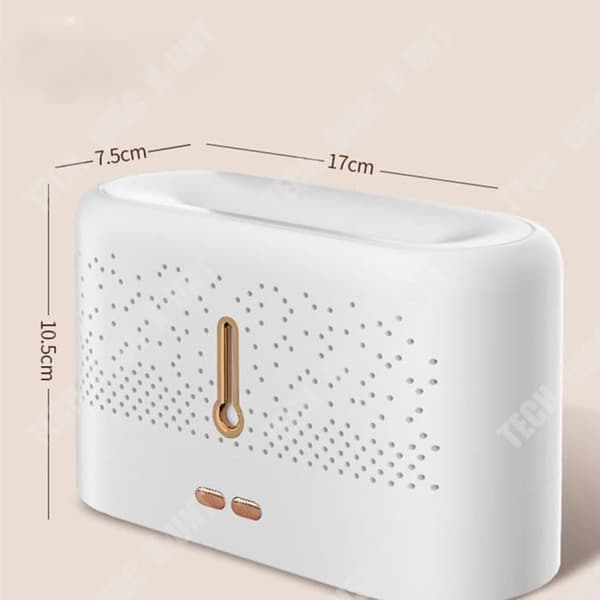TD® Luftfuktare med stor kapacitet Tyst Intelligent USB Hemma sovsal Aromaterapi Luftfuktare Två-i-ett luftfuktare