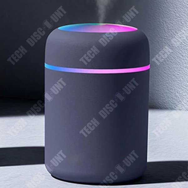 TD® Creative Colorful Cup Luftfuktare Kontor Hem Bil Luftfuktare USB Uppladdningsbart Nattljus Atomizer Humidificat