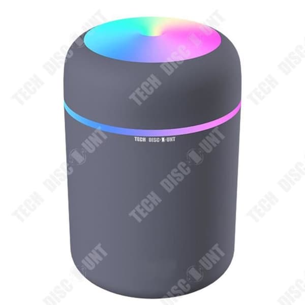 TD® Creative Colorful Cup Luftfuktare Kontor Hem Bil Luftfuktare USB Uppladdningsbart Nattljus Atomizer Humidificat