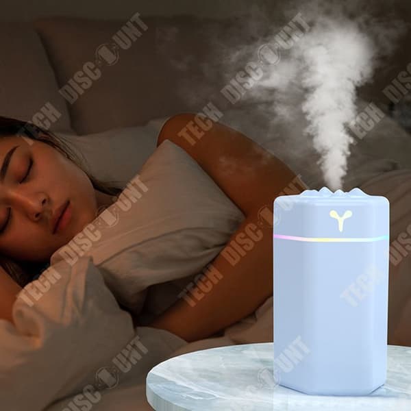 TD® USB Luftfuktare Billuftfuktare Miniatyr Luftfuktare med stor dimmavolym Hemmaluftfuktare