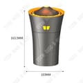 Miniatyrbild 4 av 4: TD® luftfuktare för bil, ficklampa, sju färger, omgivande ljus, luftrening, aromaterapi, etc.