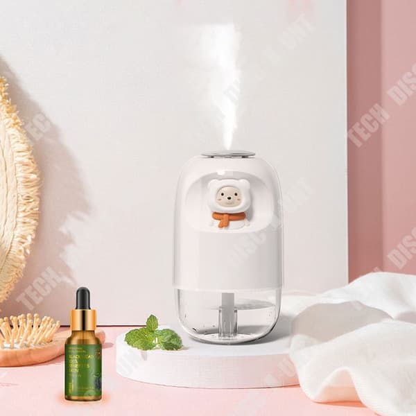 TD® Aromaterapi Luftfuktare för hem Stor Dimvolym Liten Mini Luftfuktare Bil Kontor Present