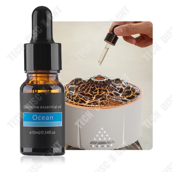 TD® Volcano aromaterapi maskin luftfuktare hem Bluetooth-högtalare skrivbord eterisk olja parfym diffuser luft hydratiseringsmätare