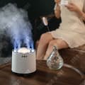 Miniatyrbild 3 av 4: TD® Dynamic Air Humidifier Mini Hushållsluftfuktare Stor Dimvolym Desktop USB Luftfuktare