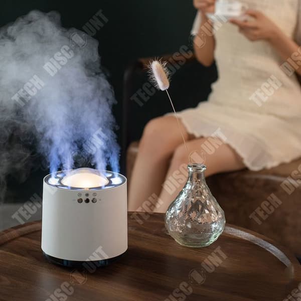 TD® Dynamic Air Humidifier Mini Hushållsluftfuktare Stor Dimvolym Desktop USB Luftfuktare