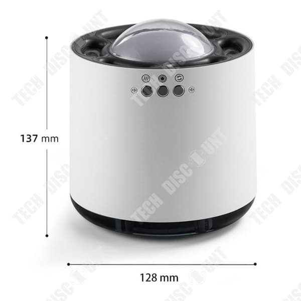 TD® Dynamic Air Humidifier Mini Hushållsluftfuktare Stor Dimvolym Desktop USB Luftfuktare