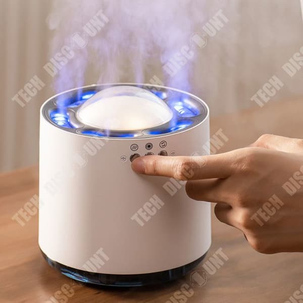 TD® Dynamic Air Humidifier Mini Hushållsluftfuktare Stor Dimvolym Desktop USB Luftfuktare