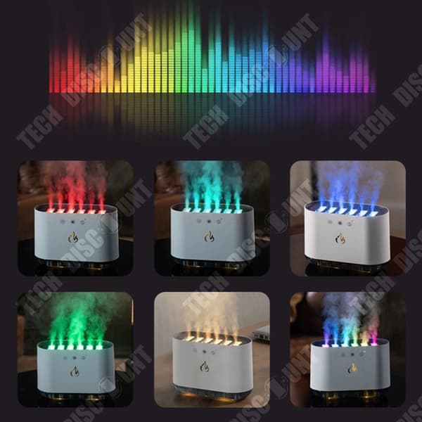 TD® Dynamic Air Humidifier Cool hydrering mini hushållsluftfuktare dimma volym skrivbord kreativ USB luftfuktare