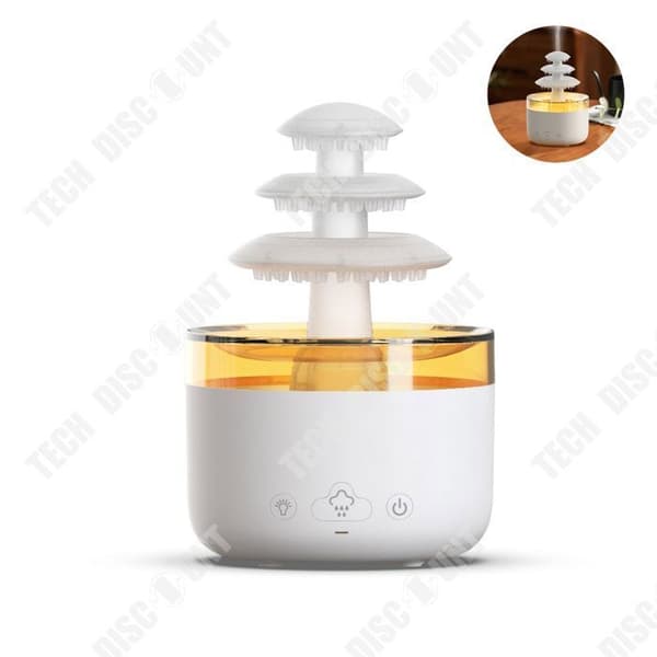 TD® Cloud and Rain Aromaterapi Diffuser Plug-in Hushållsmodell Automatisk doftspruta Finfördelningsluftfuktare