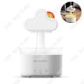 Miniatyrbild 1 av 4: TD® Rainbow Clouds Regndroppar Aromaterapi Diffuser Luftfuktare Ultrasonic Desktop Mute Home Large Mist Aromaterapi Diffuser