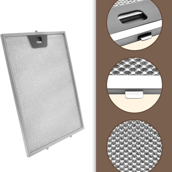 INF WB02X24871 Alumiinifolio Rasvasuodatin GE Liesituulettimille