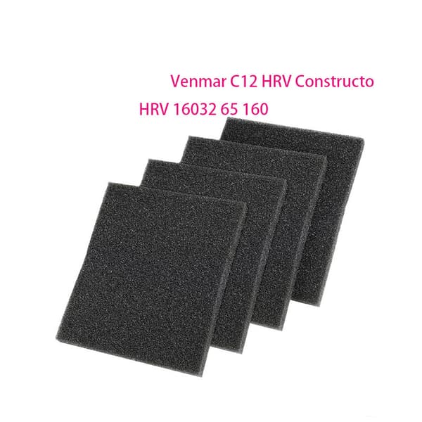 INF Musta suodatin Venmar C12 HRV Constructo -laitteeseen