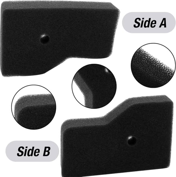 INF Svart luftfilter for Honda-generatorer - Forbedret filtrering