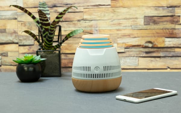AROMASOUND SYMPHONY eteeristen öljyjen tuoksudiffuusori langattomalla Bluetooth-kaiuttimella