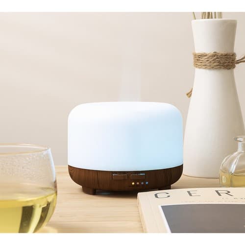 Aroma Diffuser RGB luftfugter med fjernbetjening og æterisk olie