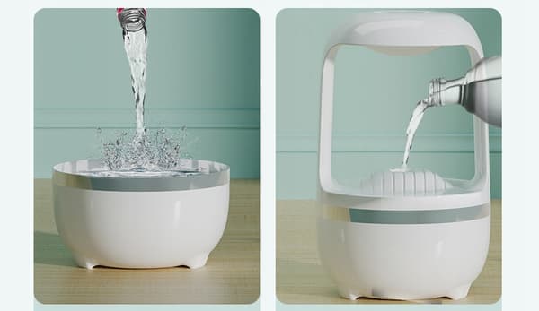 ILMANKOSTUTIN ULTRAÄÄNI-IONISOIJA AROMATERAPIA LED-DIFFUUSERI