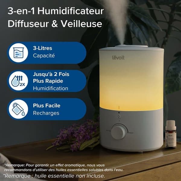 Levoit luftfuktare - Dual 150